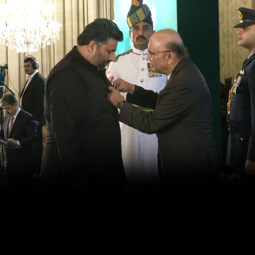 معرکہ حق میں صحافتی خدمات پر  بدر شہباز وڑائچ کو "تمغۂ امتیاز" سے نوازاگیا