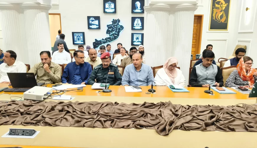 جہلم: کمشنر عامر خٹک کی ہدایت، فلیش فلڈ خدشات کے پیش نظر ضلعی محکمے الرٹ