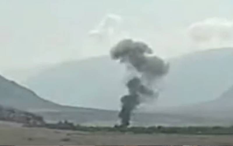 گلگت بلتستان حکومت کاہیلی کاپٹر چلاس میں گر کرتباہ