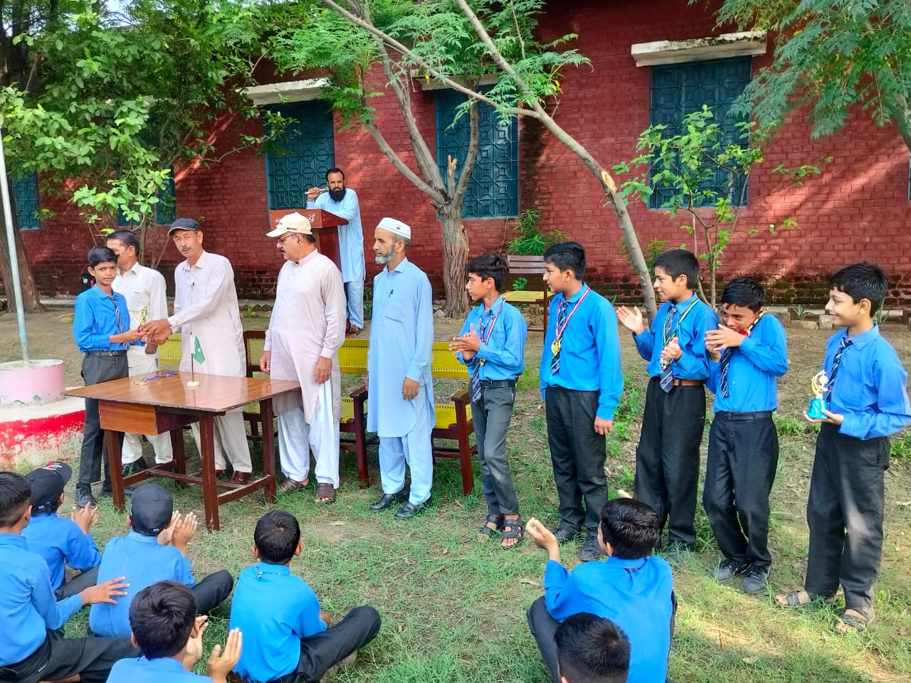 کنجاہ: گورنمنٹ ایلیمنٹری اسکول چکوڑی بکھو میں 11 ستمبر کوتقریب کا انعقاد