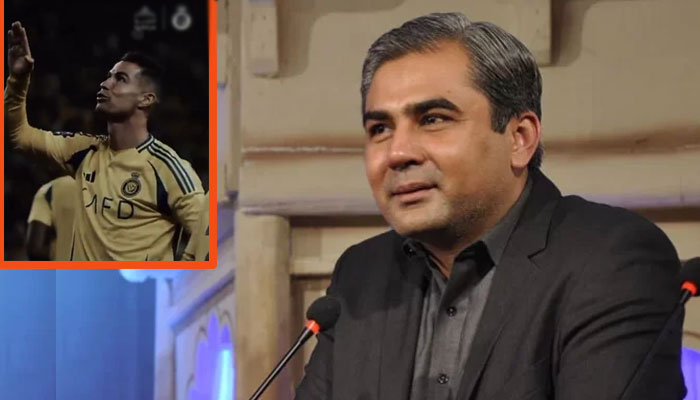 حارث رؤف کے بعد محسن نقوی نے رونالڈو کاجہاز گرانے کی ویڈیو چلادی ،بھارتی تلملا اٹھے