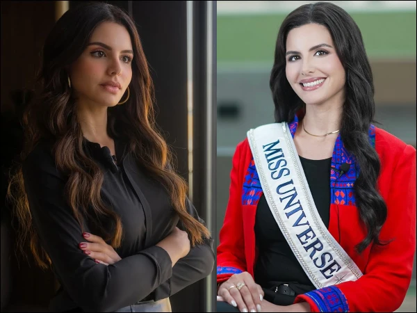 فلسطینی ماڈل نادین ایوب  کی مس یونیورس مقابلے میں پہلی بار شرکت