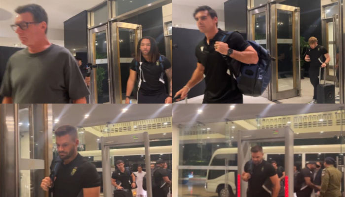 ساؤتھ افریقی کرکٹ ٹیم کے کھلاڑیوں کا پہلا گروپ لاہور پہنچ گیا