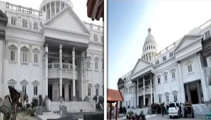 پاکستان میں" وائٹ ہاؤس" کی تعمیر،دیکھنے والے دنگ رہ گئے