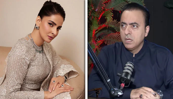 اداکارہ صبا قمر کا صحافی نعیم حنیف کو 10 کروڑ روپے ہرجانے کا قانونی نوٹس