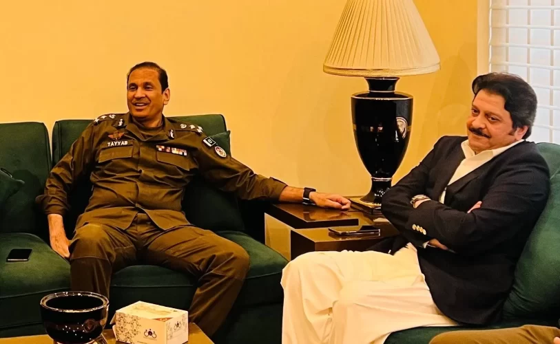 MNAچوہدری نصیر عباس سدھو کی آر پی او گوجرانوالہ سے ملاقات