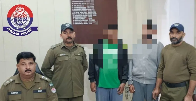 تھانہ سٹی جہلم پولیس کی کارروائی، پنجاب ساؤنڈ ایکٹ کی خلاف ورزی پر 5 ملزمان گرفتار