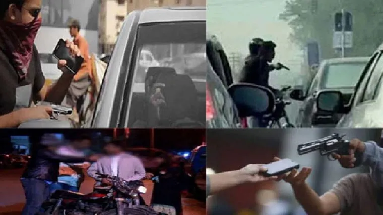 شاہین چوک اور کسوکی دواڑہ میں وارداتیں، لاکھوں مالیت کے موبائل فون چھین لیے گئے