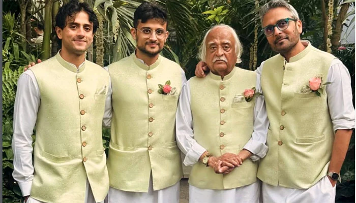 انور مقصود کی پوتی کا نکاح، بلال مقصود نے خوبصورت تصویر شیئر کردی