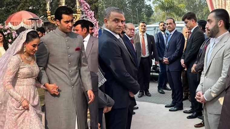 جنید صفدر کے ولیمے میں فیلڈ مارشل عاصم منیر کی بھی شرکت، تصاویر اور ویڈیوز وائرل