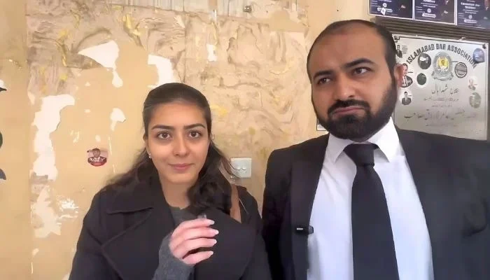 ایمان مزاری اور ان کے شوہر ہادی علی چٹھہ کو گرفتار کرلیا گیا