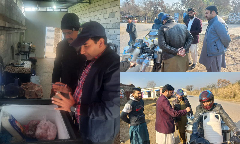 جہلم میں فوڈ سیفٹی قوانین پر عملدرآمد کیلئے کریک ڈاؤن، 74 فوڈ پوائنٹس کا معائنہ، جرمانے اور وارننگ نوٹس جاری