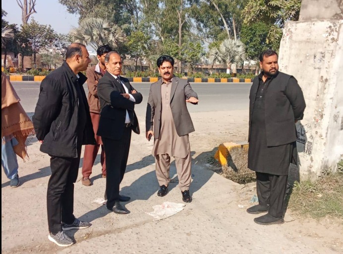 صدر بار گجرات نے ایم ڈی واسا کے ہمراہ سیوریج منصوبہ کامعائنہ کیا