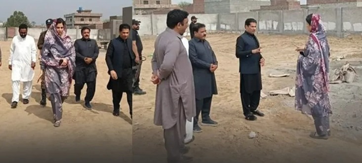 گجرات : ڈپٹی کمشنر نورالعین کاکنجاہ لیڈیز اینڈ چلڈرن پارک کا دورہ، ترقیاتی کاموں کا جائزہ