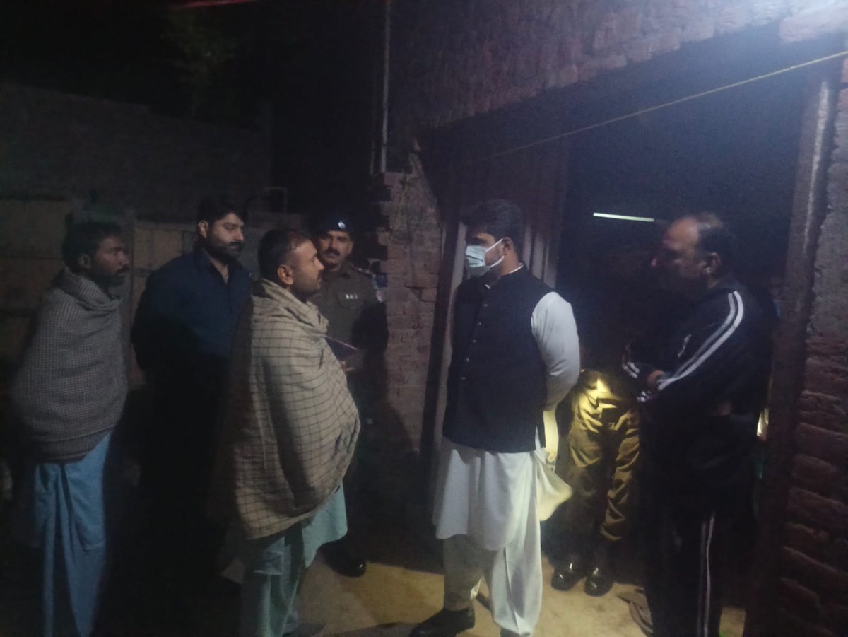 سرگودھا میں باپ نے مبینہ طور پر بیوی اوربیٹی سمیت4 بچوں کو قتل کردیا