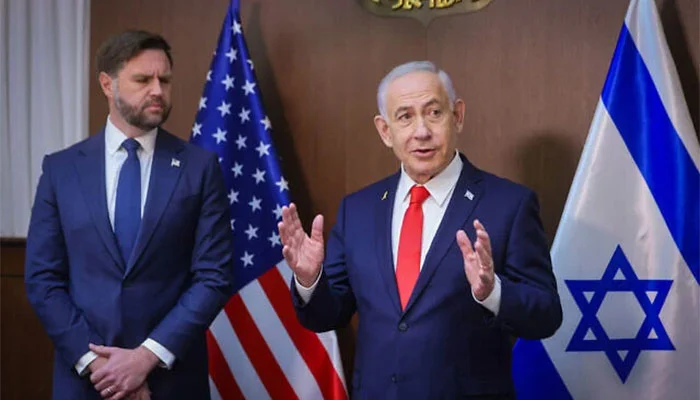 امریکی نائب صدر نے ایران جنگ کے معاملے پر نیتن یاہو کو جھاڑ پلادی