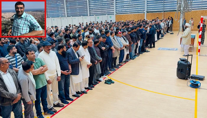 پاکستان میں مبینہ مقابلے میں CCD کے ہاتھوں قتل ہونے والے محمد نعمان قیصر کی نماز جنازہ بارسلونا میں ادا