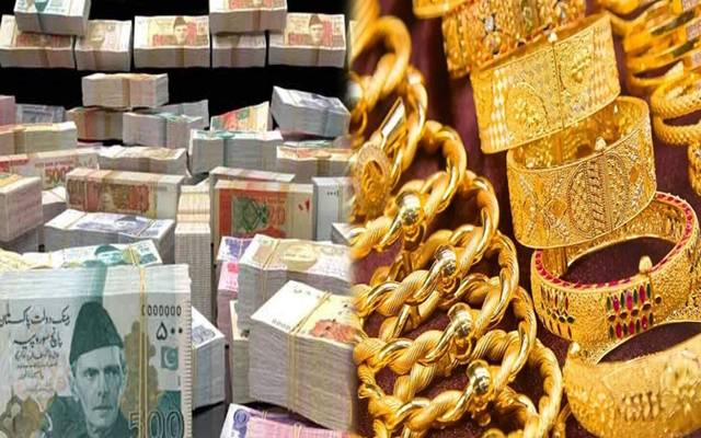 گجرات: بین الا ضلاعی فراڈیا ٹریس،70 لاکھ مالیت کی نقدی اور سونابرآمد