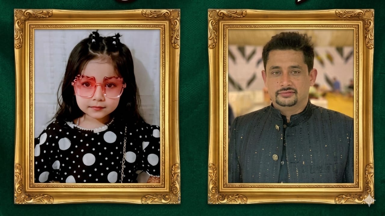 گجرات :ٹریفک حادثے میں باپ اور بیٹی جاں بحق ، بیٹا شدید زخمی