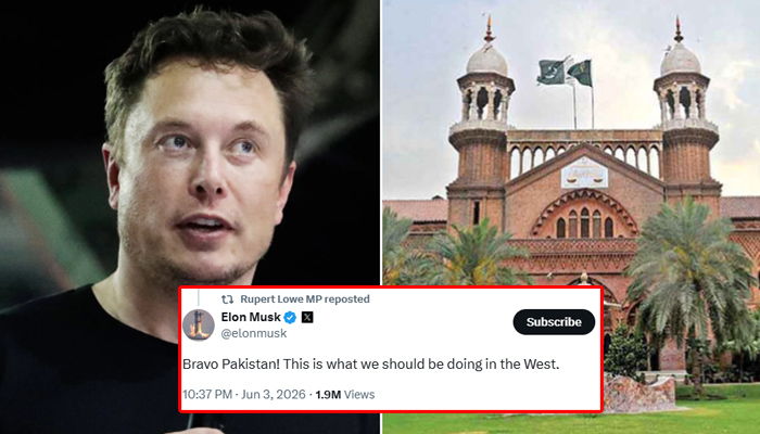 موٹر و ے گینگ ریپ کیس، ایلون مسک کی پاکستان کے عدالتی فیصلے کی کھل کر تعریف