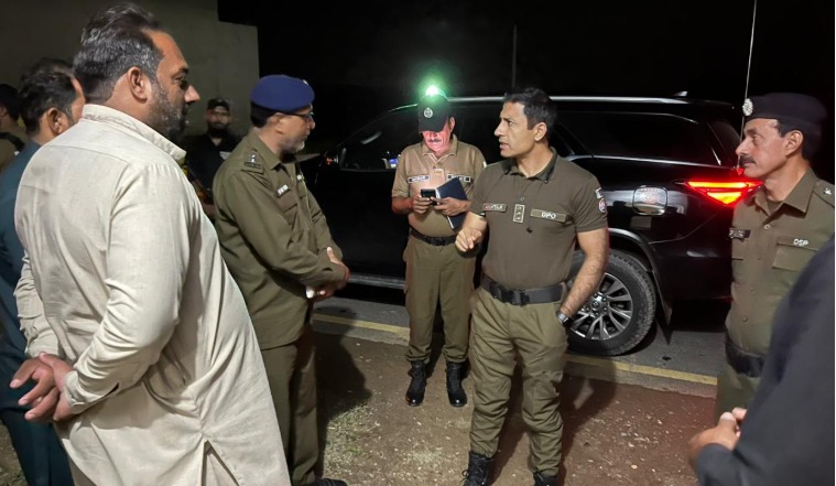 ڈی پی او گجرات کا امام بارگاہوں کا دورہ، محرم الحرام کے سکیورٹی انتظامات کا جائزہ