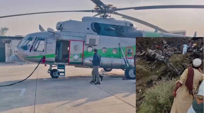 مظفرآبادہیلی کاپٹر حادثے میں پاک فوج کے 2 پائلٹس سمیت 21 جوان شہید